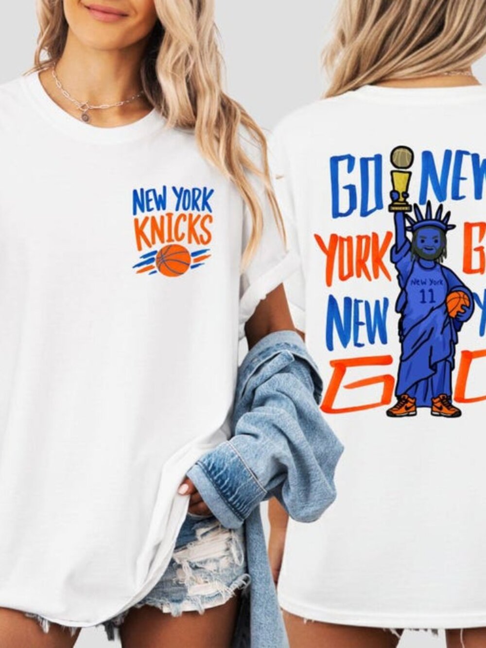 New York Basketball Tee – Go New York Fan Shirt